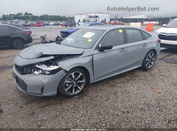 2HGFE4F88SH334017 2025 HONDA CIVIC Серый Передняя левая четверть