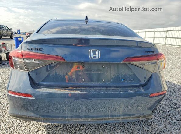 2HGFE4F88TH320474 2026 HONDA CIVIC Blue Vista trasera