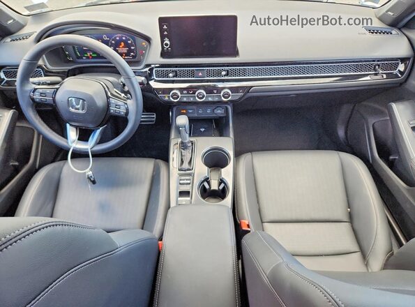 2HGFE4F89SH301236 2025 HONDA CIVIC White Widok deski rozdzielczej