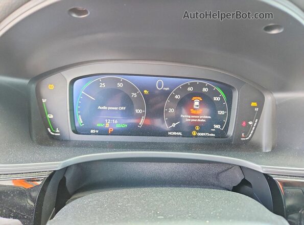 2HGFE4F89SH301236 2025 HONDA CIVIC White Widok zestawu wskaźników