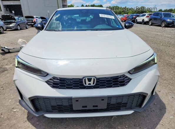 2HGFE4F89SH301236 2025 HONDA CIVIC White Widok z przodu