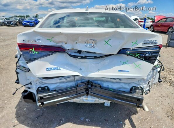 2HGFE4F89SH301236 2025 HONDA CIVIC White Widok z tyłu