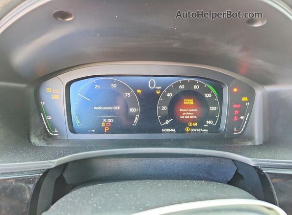 2HGFE4F89SH347875 2025 HONDA CIVIC Gray Вид щитка приладів