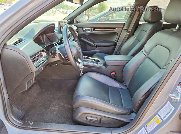 2HGFE4F89SH347875 2025 HONDA CIVIC Gray Вид салону спереду