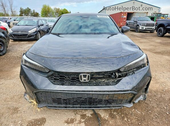 2HGFE4F8XSH008459 2025 HONDA CIVIC Black Widok z przodu