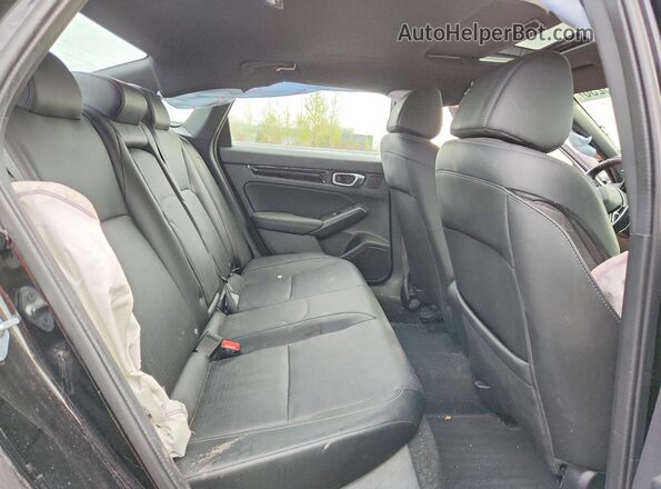2HGFE4F8XSH008459 2025 HONDA CIVIC Black Widok tylnych siedzeń