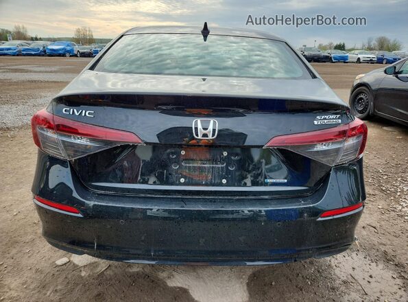 2HGFE4F8XSH008459 2025 HONDA CIVIC Black Widok z tyłu