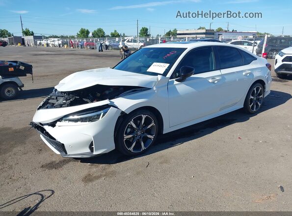 2HGFE4F8XSH307191 2025 HONDA CIVIC HYBRID White 
