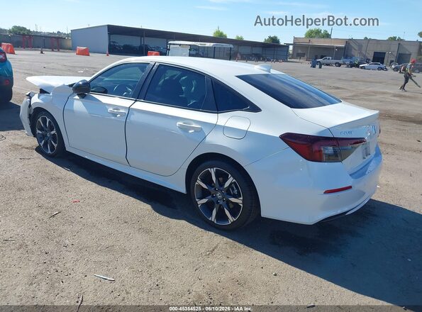 2HGFE4F8XSH307191 2025 HONDA CIVIC HYBRID White 