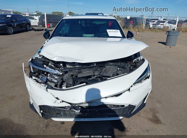 2HGFE4F8XSH307191 2025 HONDA CIVIC HYBRID White 