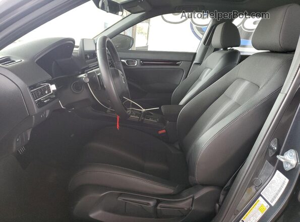 2HGFE4F8XSH313248 2025 HONDA CIVIC Gray წინა სალონის ხედი