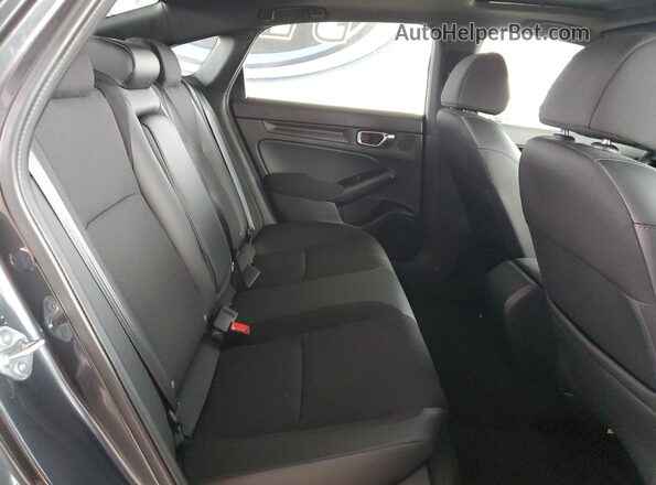 2HGFE4F8XSH313248 2025 HONDA CIVIC Gray უკანა სავარძლების ხედი