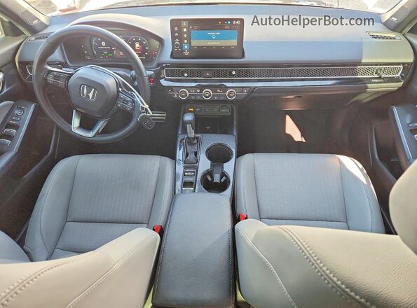 2HGFE4F8XSH323665 2025 HONDA CIVIC White Вид панелі приладів