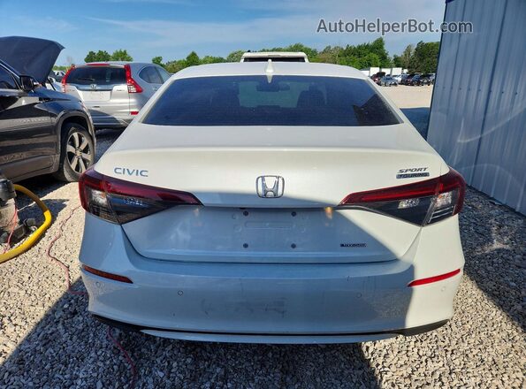 2HGFE4F8XSH323665 2025 HONDA CIVIC White Вид ззаду