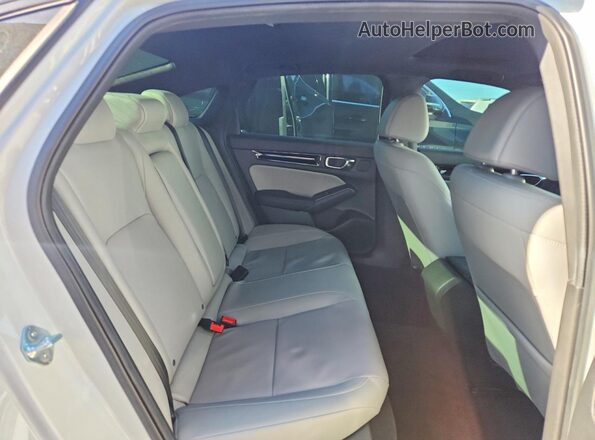 2HGFE4F8XSH323665 2025 HONDA CIVIC White Вид задніх сидінь