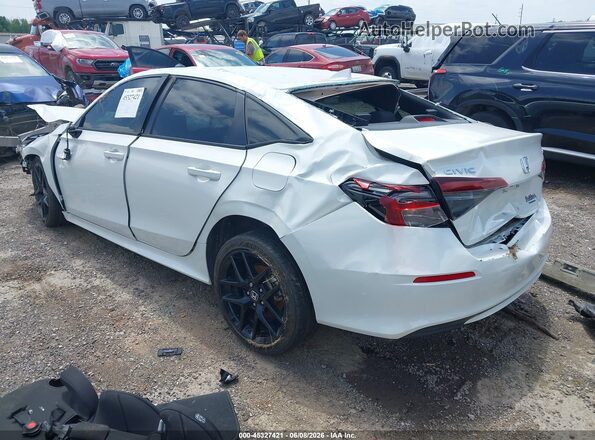 2HGFE4F8XSH338831 2025 HONDA CIVIC White უკანა მარცხენა