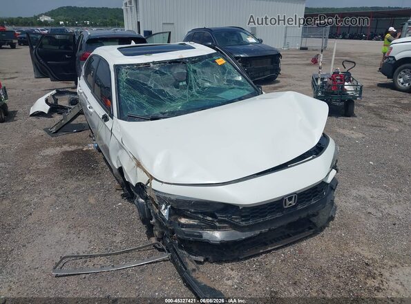 2HGFE4F8XSH338831 2025 HONDA CIVIC White წინა ხედი