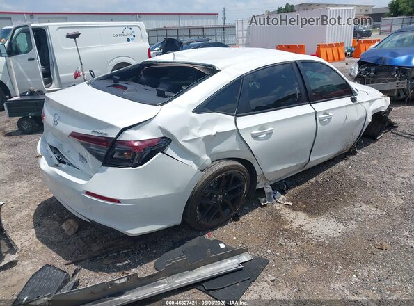2HGFE4F8XSH338831 2025 HONDA CIVIC White უკანა მარჯვენა