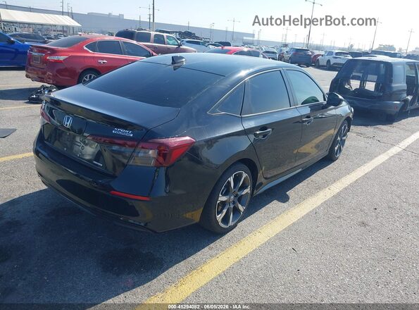 2HGFE4F8XSH347576 2025 HONDA CIVIC Black Հետևի աջ
