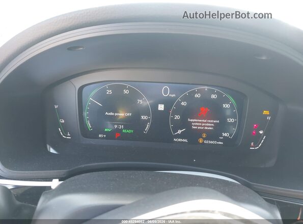 2HGFE4F8XSH347576 2025 HONDA CIVIC Black Հետևի նստատեղերի տեսք