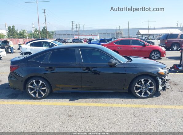 2HGFE4F8XSH347576 2025 HONDA CIVIC Black Սալոնի 360 աստիճան տեսք