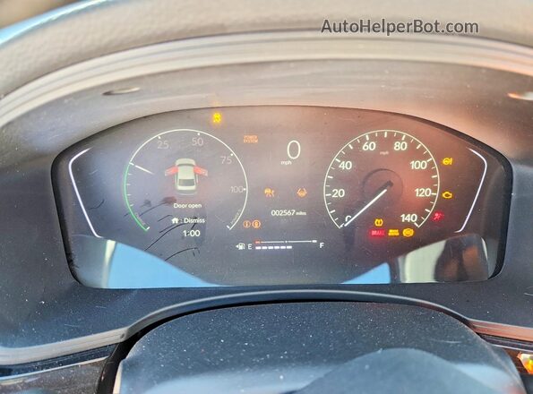 2HGFE4F8XTH315762 2026 HONDA CIVIC White Instrument cluster view