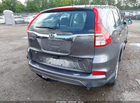 2HKRM3H30GH528405 2016 HONDA CR-V Gray Вид спереду