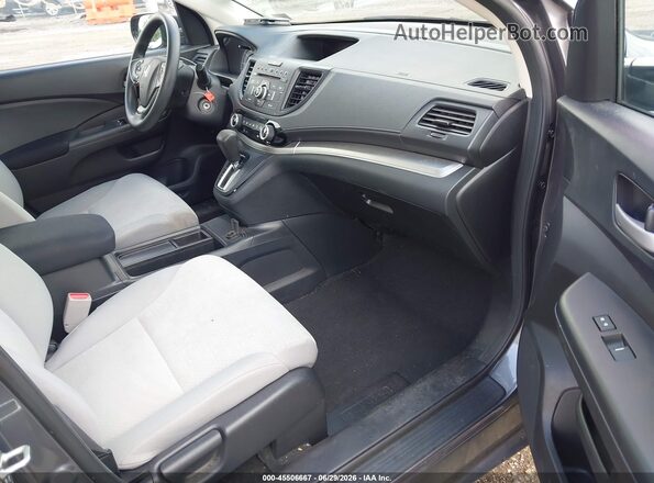 2HKRM3H30GH528405 2016 HONDA CR-V Gray Вид салону спереду