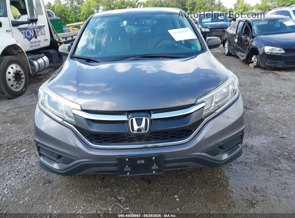 2HKRM3H30GH528405 2016 HONDA CR-V Gray Вид щитка приладів