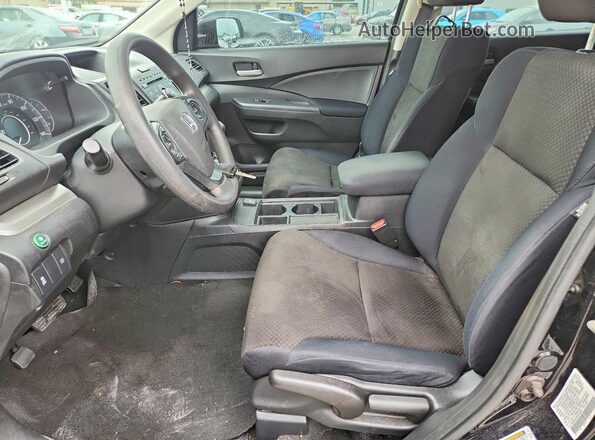 2HKRM3H30GH539209 2016 HONDA CR-V Черный Вид салона спереди
