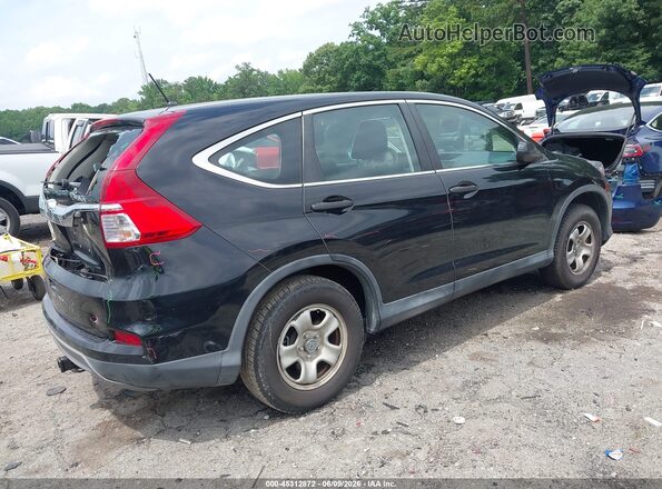 2HKRM3H31GH511886 2016 HONDA CR-V Черный Задняя правая четверть
