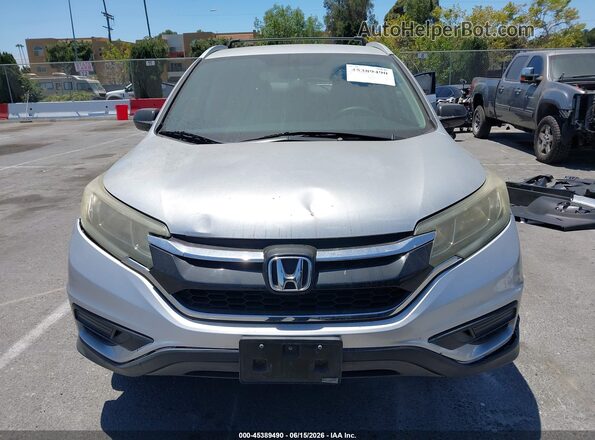 2HKRM3H40GH546783 2016 HONDA CR-V Silver Вид задньої частини салону