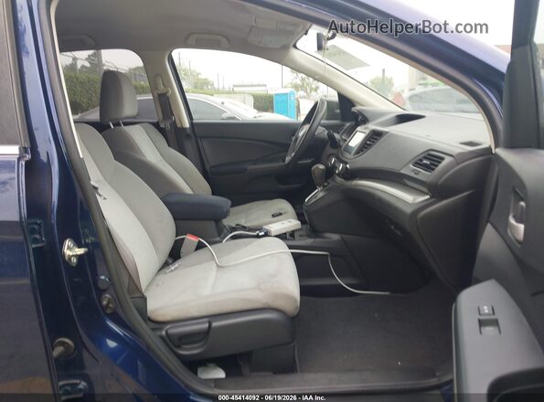 2HKRM3H40GH568010 2016 HONDA CR-V Dark Blue წინა სალონის ხედი