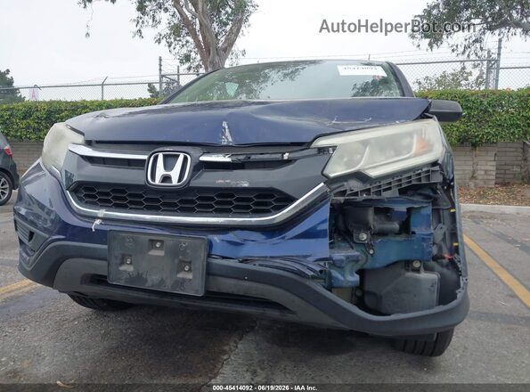 2HKRM3H40GH568010 2016 HONDA CR-V Dark Blue უკანა სალონის ხედი