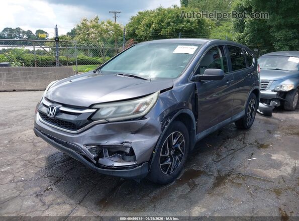 2HKRM3H43GH521795 2016 HONDA CR-V Серебряный Передняя левая четверть
