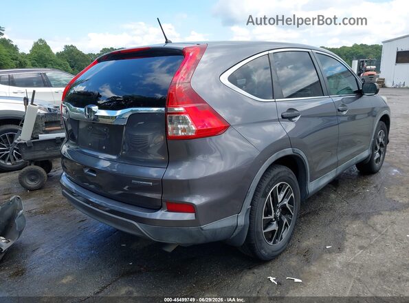 2HKRM3H43GH521795 2016 HONDA CR-V Серебряный Задняя правая четверть