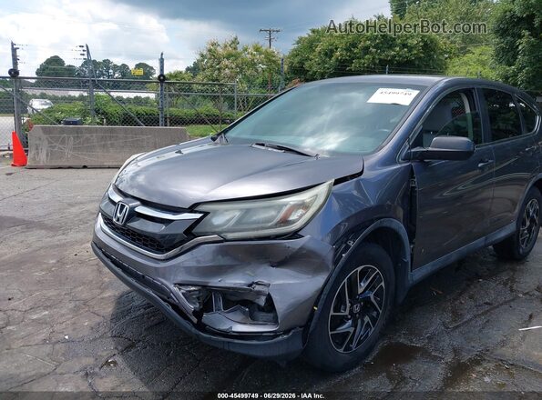 2HKRM3H43GH521795 2016 HONDA CR-V Серебряный Вид спереди