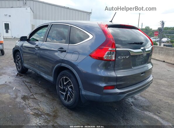 2HKRM3H43GH521795 2016 HONDA CR-V Серебряный Задняя левая четверть