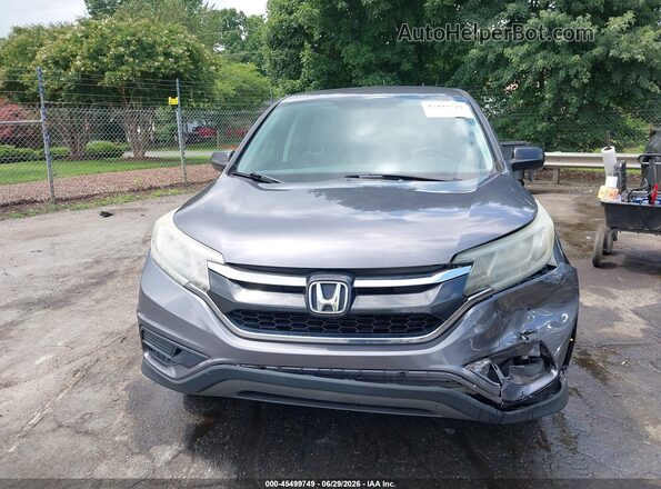 2HKRM3H43GH521795 2016 HONDA CR-V Серебряный Вид щитка приборов