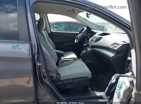 2HKRM3H47GH556565 2016 HONDA CR-V Gray წინა სალონის ხედი