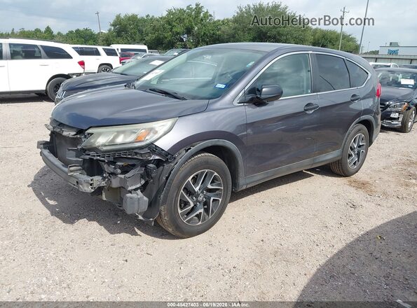 2HKRM3H47GH556565 2016 HONDA CR-V Gray წინა მარცხენა ხედი სამი მეოთხედიდან