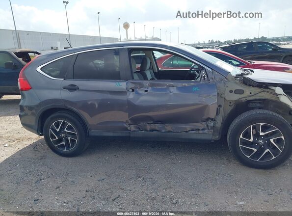 2HKRM3H47GH556565 2016 HONDA CR-V Gray სალონის 360-გრადუსიანი ხედი