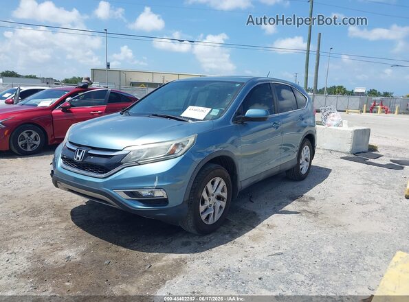 2HKRM3H52GH517889 2016 HONDA CR-V Light Blue Առջևի ձախ երեք քառորդ տեսարան
