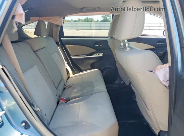 2HKRM3H53GH513799 2016 HONDA CR-V Blue Rear interior view