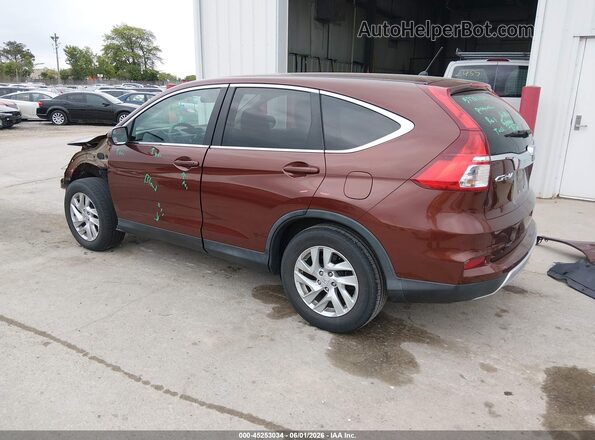 2HKRM3H55GH503646 2016 HONDA CR-V Red Rear left