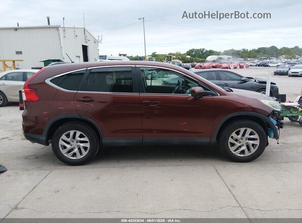 2HKRM3H55GH503646 2016 HONDA CR-V Red 360 interior view