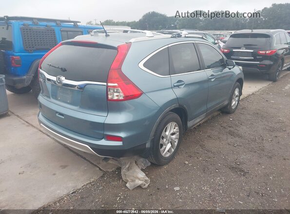 2HKRM3H56GH543069 2016 HONDA CR-V Teal Trasero derecho