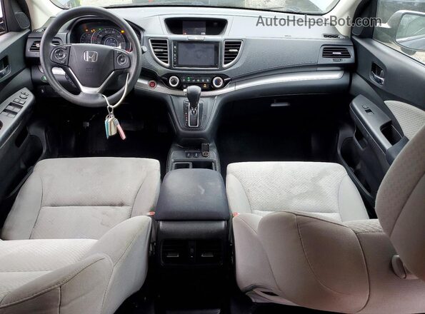 2HKRM3H5XGH530440 2016 HONDA CR-V Charcoal Առջևի վահանակի տեսք