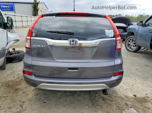 2HKRM3H5XGH530440 2016 HONDA CR-V Charcoal Հետևի տեսք