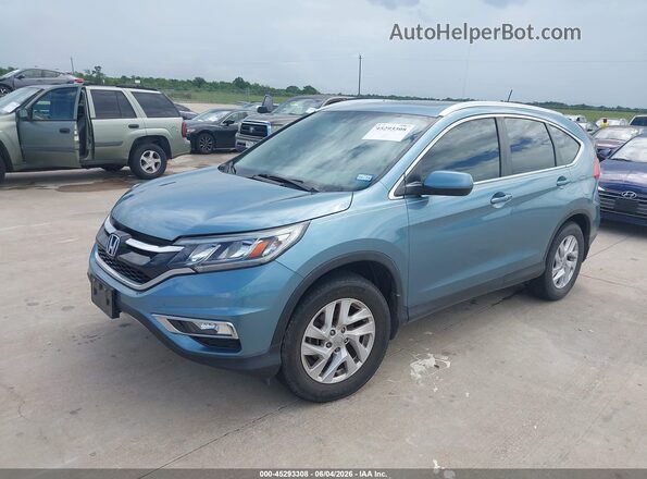 2HKRM3H71GH525435 2016 HONDA CR-V Blue წინა მარცხენა ხედი სამი მეოთხედიდან
